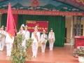 Trường THCS Tân Quang tổ chức lễ trưởng thành Đội cho các em học sinh.